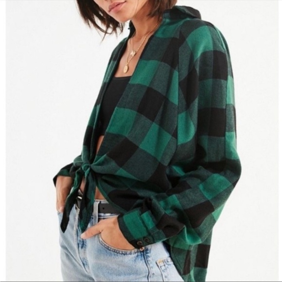 BDG flannel top - Picture 1 of 4